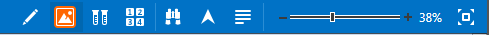 View Bar -- Image View Button Highlighted